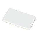 Leather Flat Bracelet Display with Rope Trim