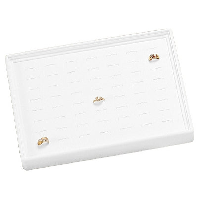 Stackable Leatherette Tray for 56 Rings