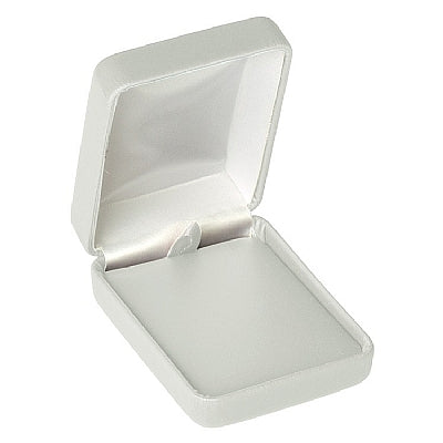 Leatherette Pendant Box with Matching Leather Feel Inserts