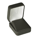 Leatherette Single Earring Box with Matching Leather Feel Inserts