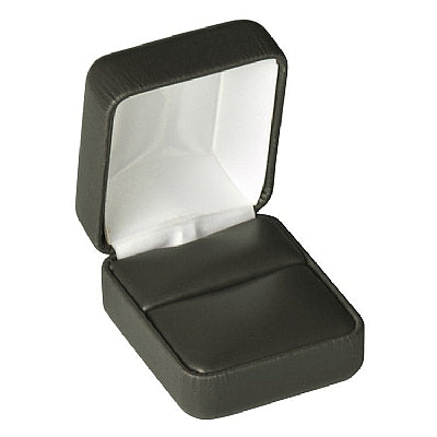 Leatherette Single Ring Box with Matching Leather Feel Inserts