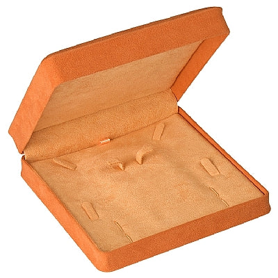 Suede Large Set Box with Matching Two-Piece Packer