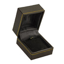 Paper Covered Pendant Box with Gold Accent