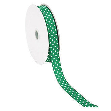 Grosgrain Dots Fabric Ribbon