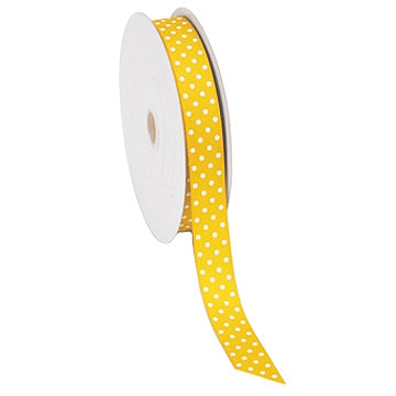 Grosgrain Dots Fabric Ribbon