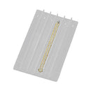 Flocked Jewellery Chains Bracelet Insert with Six Divisions