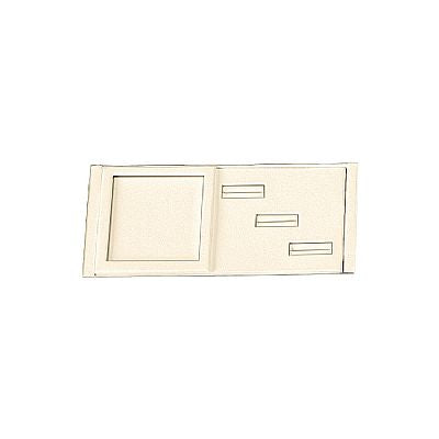 Leatherette & Wooden Display Tray Insert - 3 Rings