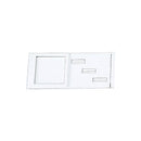 Leatherette & Wooden Display Tray Insert - 3 Rings