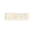 Leatherette & Wooden Display Tray Insert - 9 Rings