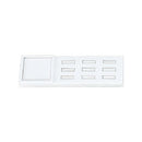 Leatherette & Wooden Display Tray Insert - 9 Rings