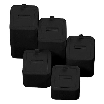 Leatherette Set 5 Ring Towers