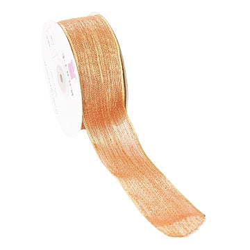 Wired Woven Shimmer Ribbon