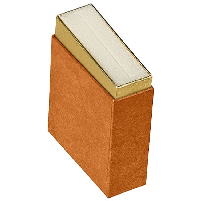 Two-tone Paper Standing Bangle Box with Gold Accent