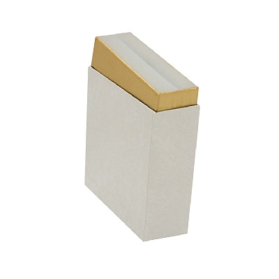 Two-tone Paper Standing Bangle Box with Gold Accent