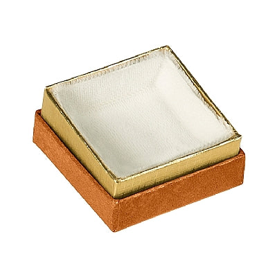 Two-tone Paper Small Universal Box with Gold Accent