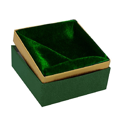 Two-tone Paper Small Universal Box with Gold Accent