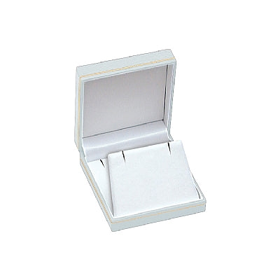 Textured Leatherette Universal Box with Gold Accent