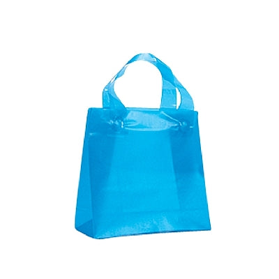 Frosted Plastic Bag with Soft Handles