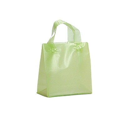 Frosted Plastic Bag with Soft Handles