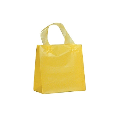 Frosted Plastic Bag with Soft Handles