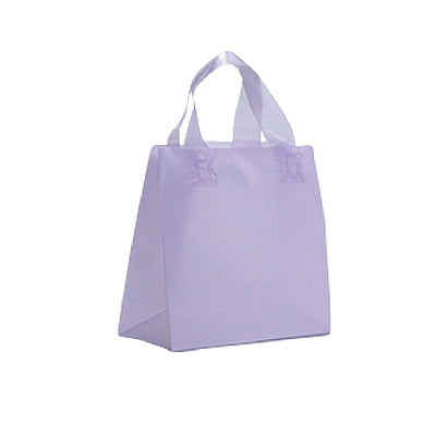 Frosted Plastic Bag with Soft Handles