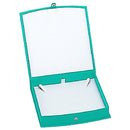 Lizard Skin Textured Leatherette Pearl Box with White Interior