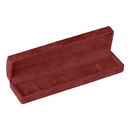 Suede Layout Watch Box with Domed Lids and Matching Interior