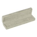 Suede Layout Watch Box with Domed Lids and Matching Interior