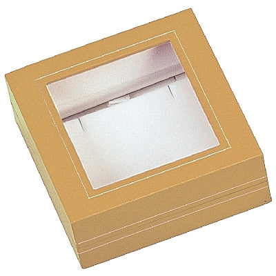 Paper Covered Universal Box with Window and Matching Interior