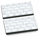 Magnetic Double Tray with 36 Earring Inserts