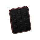 Leatherette and Wooden Jewellery 10 Rings Display Stand