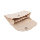 A La Carte Collection Microfiber Snap Pouch with Inner Divider