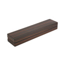 Brown Zebra Wood Bracelet Box