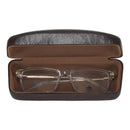 Extra Large Leatherette Clamshell Eyewear Case