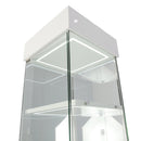 Glass Display Jewellery Showcase with LED Lighting System