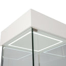 Glass Display Jewellery Showcase with LED Lighting System