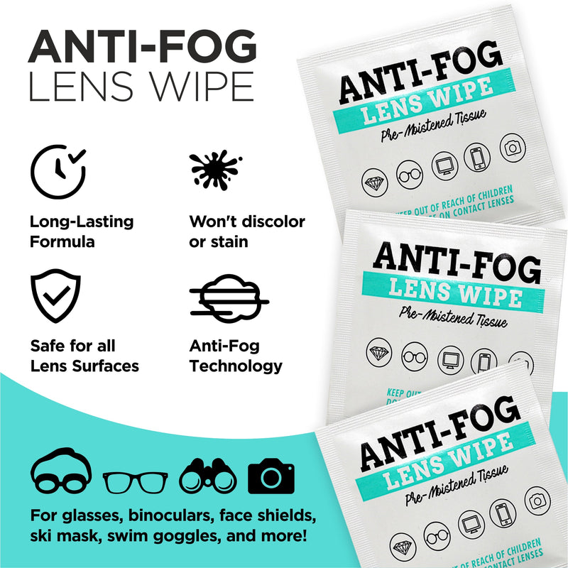 Anti Fog Lens Wipes
