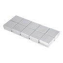 Silver and Gold Linen Cotton Filled Cardboard Box