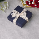 Cotton Filled Cardboard Earring-Pendant-Bracelet Box