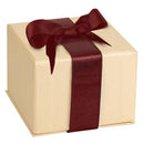 Leatherette Collar Watch Box Leatherette Interior with Matching Ribboned Packer