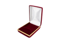 Velvet Large Earring Box with Gold Rims and Matching Insert