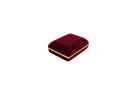 Velvet Large Earring Box with Gold Rims and Matching Insert