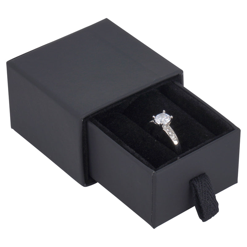 Matte Slide Single Ring Box