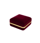 Velvet Large Multi-Purpose Box with Gold Rims and Matching Insert