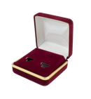 Velvet Large Multi-Purpose Box with Gold Rims and Matching Insert