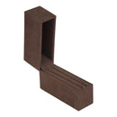 Vertical Large Hoop Box with Matching Suede Interior