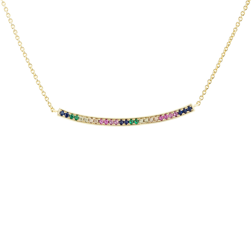 Curved Bar Necklace