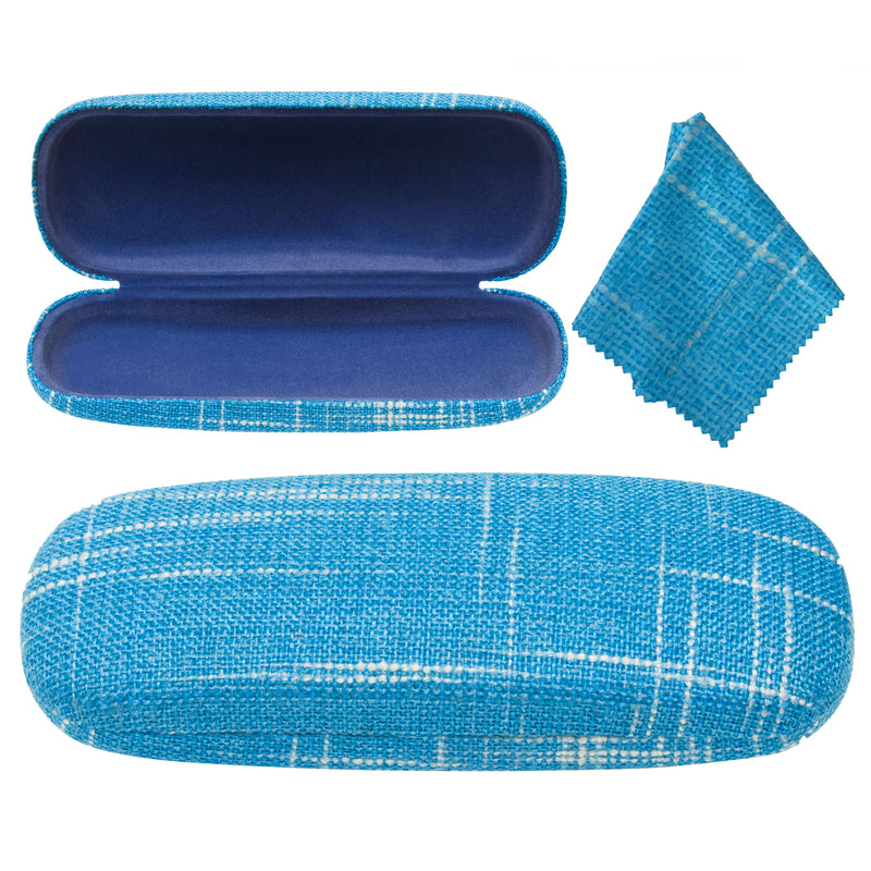 Lined Fabric Medium Case With Matching Cloth