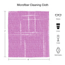 Lined Fabric Medium Case With Matching Cloth