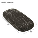 Lined Fabric Medium Case With Matching Cloth